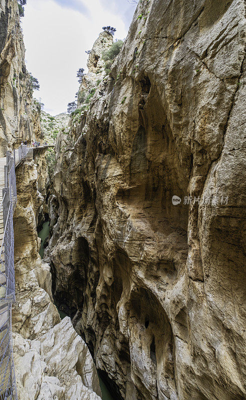 El Caminito del Rey，安达卢西亚壮观的小路(西班牙)